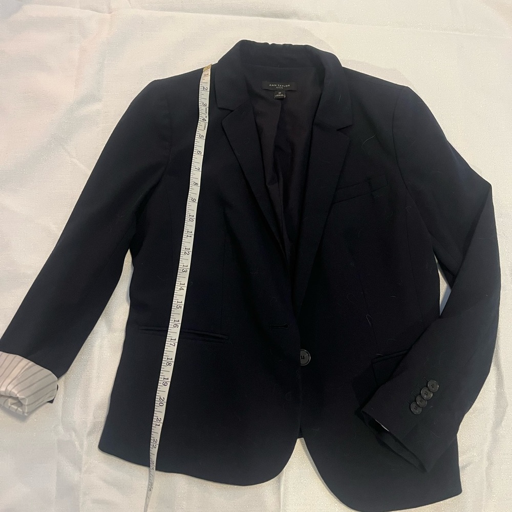 10P Ann Taylor Navy Blue Blazer